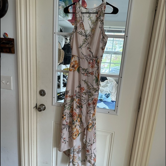 Leith pink floral dress - Picture 1 of 3